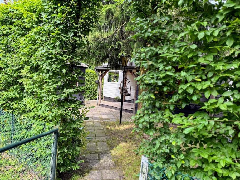 Sfeervol Chalet De Dassenburcht Emst Luaran gambar